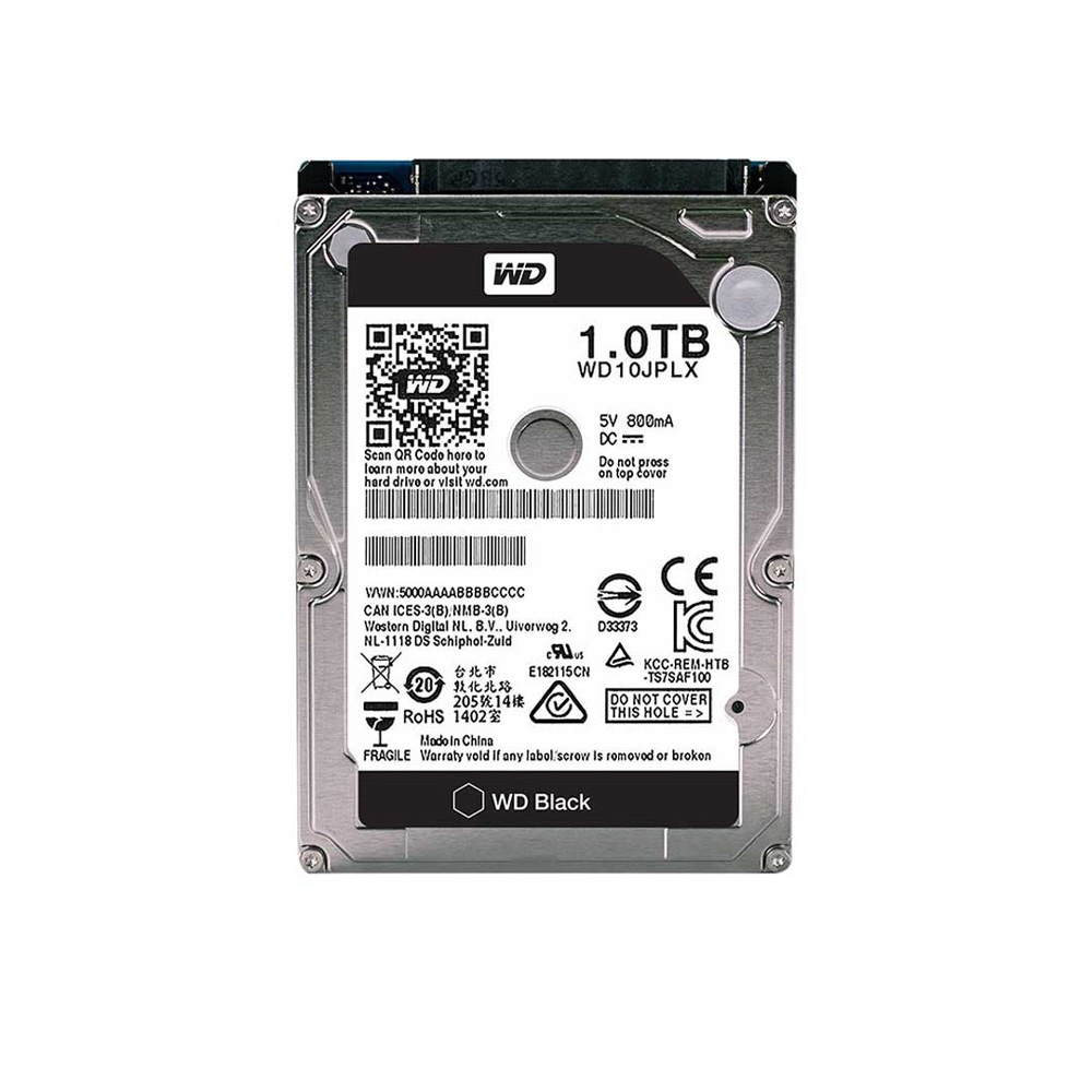 Ổ CỨNG HDD WESTERN BLACK 1TB 2.5" 7200RPM 32MB