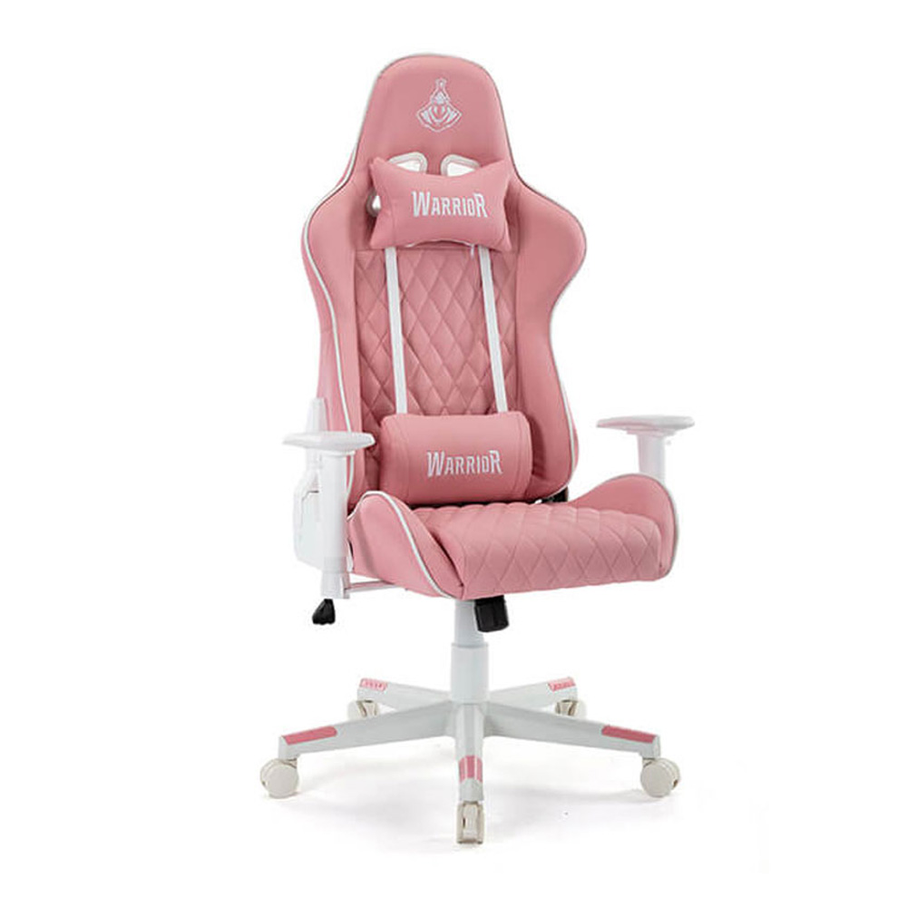 Ghế Chơi Game WARRIOR RAIDER SERIES WGC206 - WHITE/PINK Ghế Chơi Game WARRIOR RAIDER SERIES WGC206 - WHITE/PINK