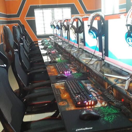 LẮP ĐẶT PHÒNG NET 30 MÁY