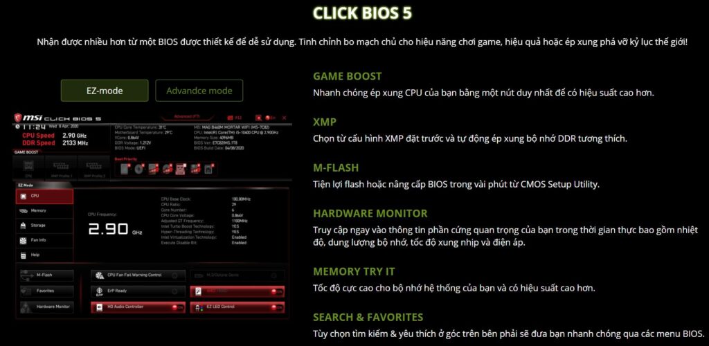 Mainboard MSI B460M PRO-VDH WIFI Mainboard MSI B460M PRO-VDH WIFI