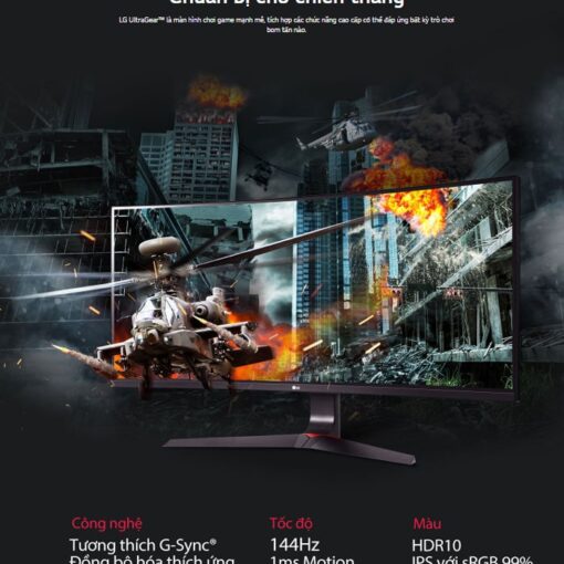 Màn Hình LG ULTRAGEAR GAMING 34GN850-B 34INCH WQHD/160HZ/CURVED 7 Màn Hình LG ULTRAGEAR GAMING 34GN850-B