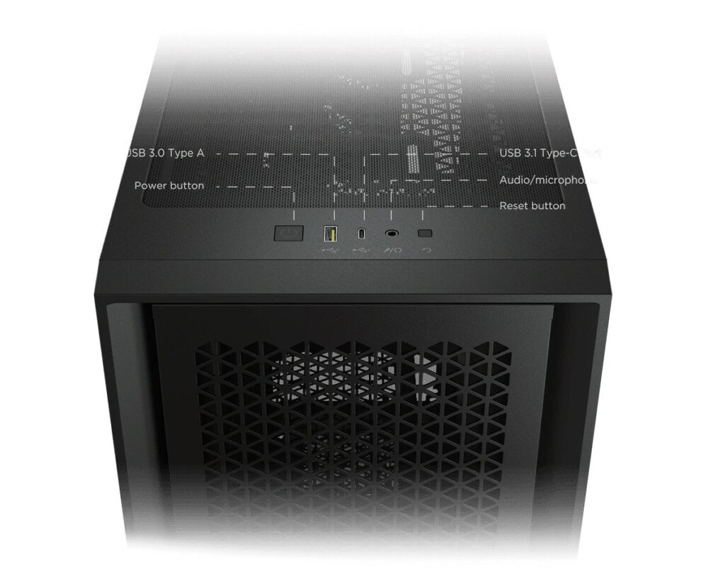 Vỏ Case CORSAIR 4000D AIRFLOW TG WHITE Vỏ Case CORSAIR 4000D AIRFLOW TG WHITE