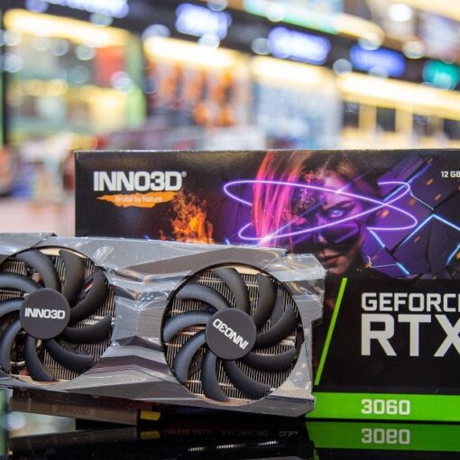 Card Màn Hình INNO3D RTX 3060 TWIN X2 OC 12GB LHR Phong Vũ Kinh Bắc