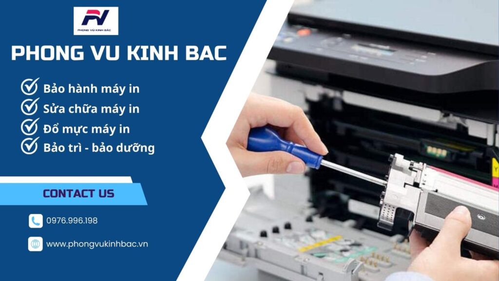 Đổ mực - sửa chữa máy in Bắc Ninh