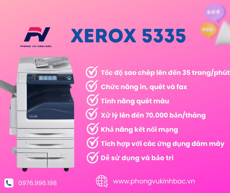 Máy photocopy Fuji xerox 5335 Máy photocopy Fuji xerox 5335