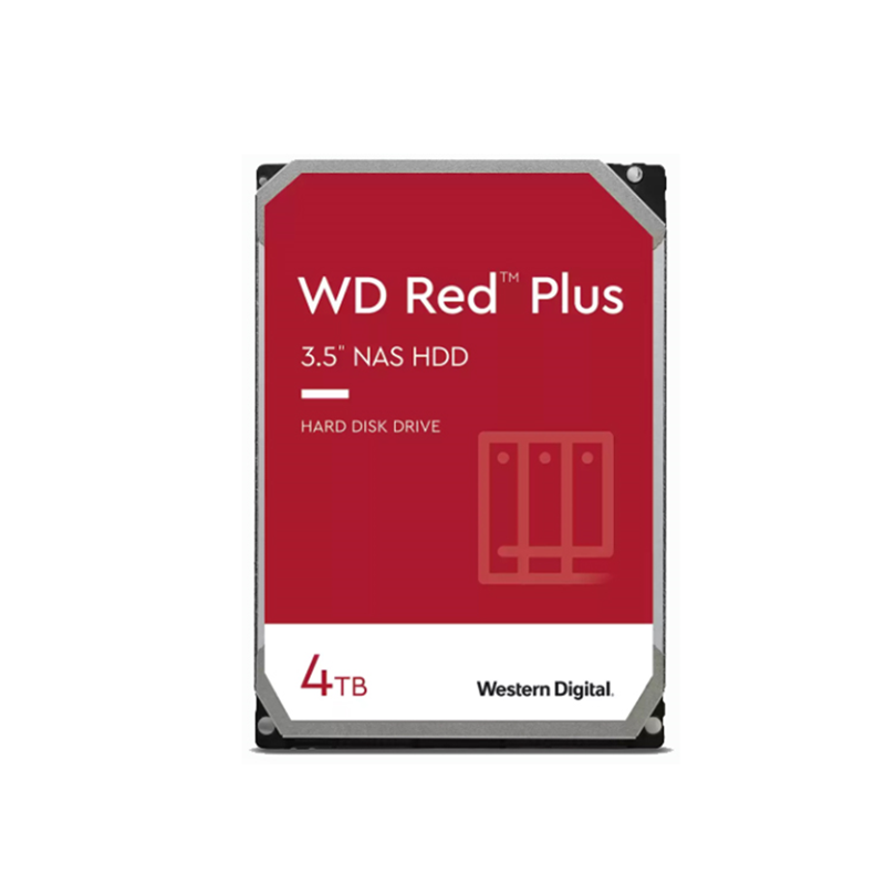 Ổ cứng Western Digital Red Plus 4TB WD40EFPX (3.5Inch/ 5400rpm/ 128MB/ SATA3/ Ổ NAS)