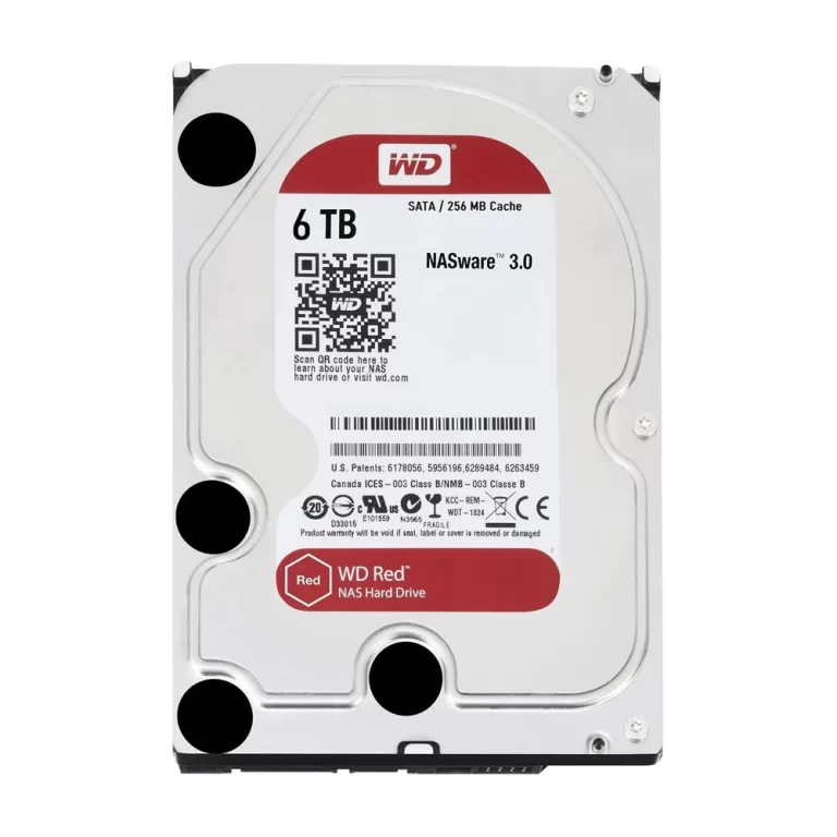 Alternative view of Ổ cứng Western Digital Red Plus 6TB WD60EFPX (3.5Inch/ 5640rpm/ 128MB/ SATA3/ Ổ NAS)