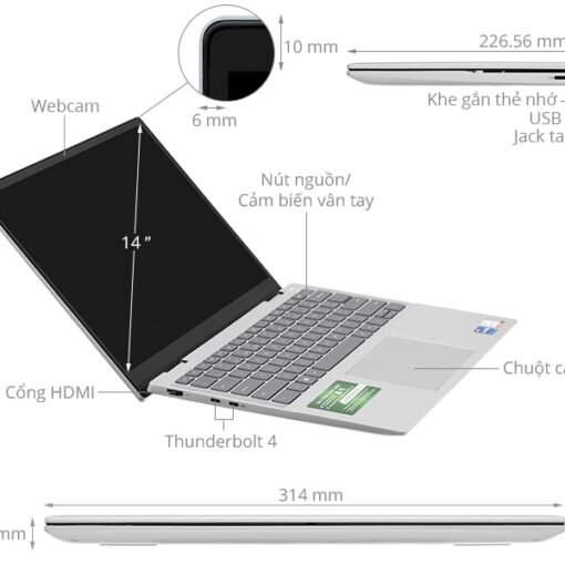 Laptop Dell Inspiron T7430 Phong Vũ Kinh Bắc