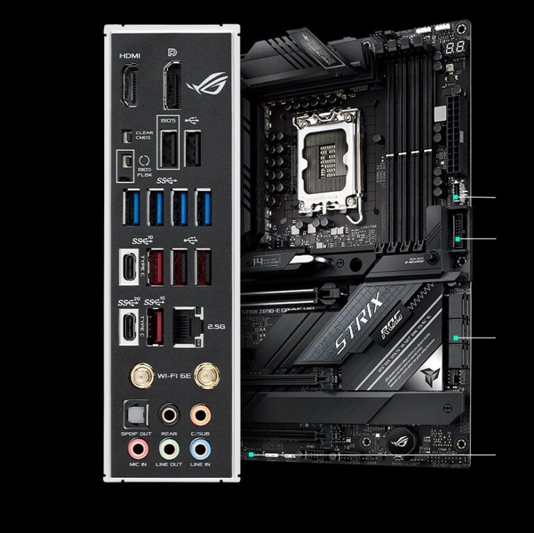 Mainboard ASUS ROG STRIX Z690-E GAMING WIFI Phong Vũ Kinh Bắc
