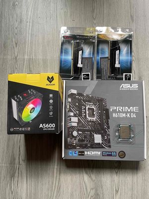 Mainboard Asus Prime H610M-K D4 Phong Vũ Kinh Bắc