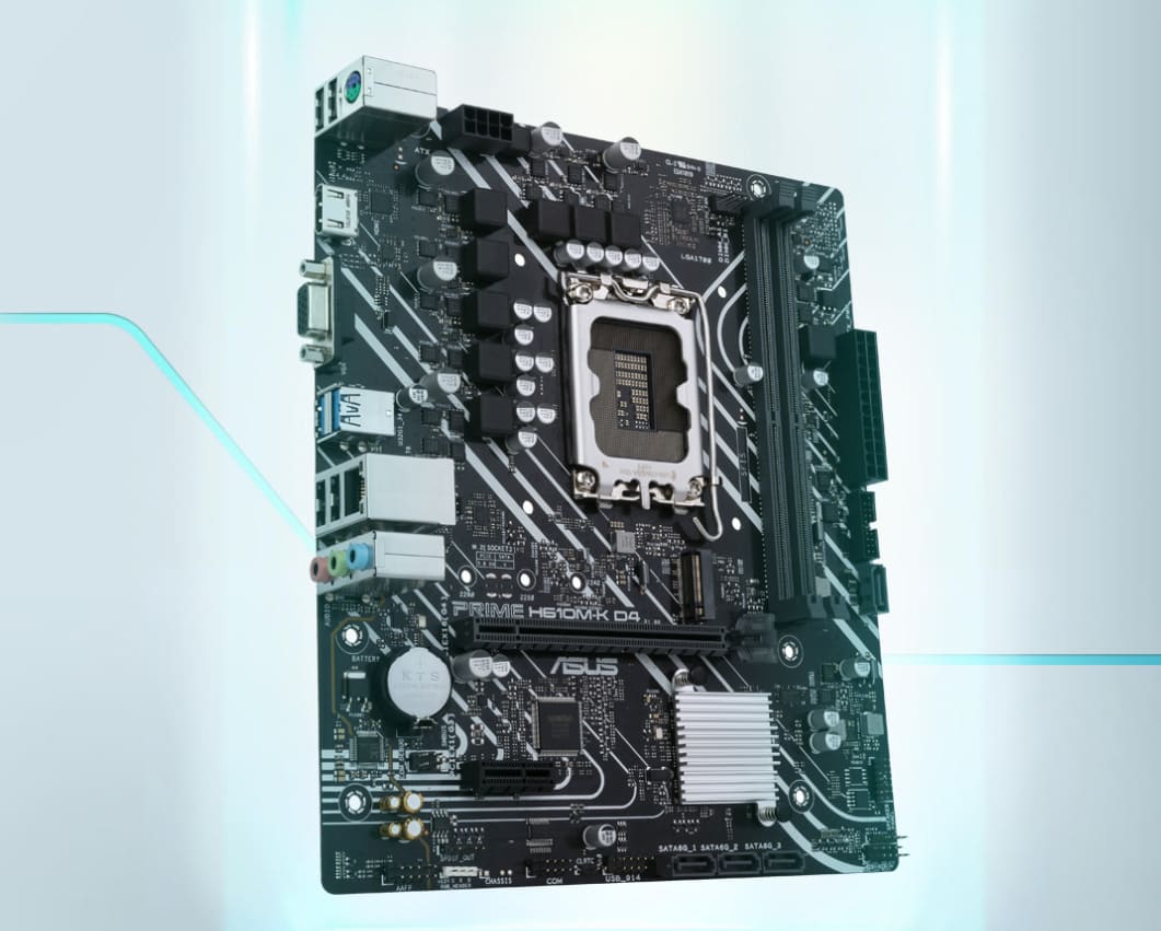 Mainboard Asus Prime H610M-K D4 Phong Vũ Kinh Bắc