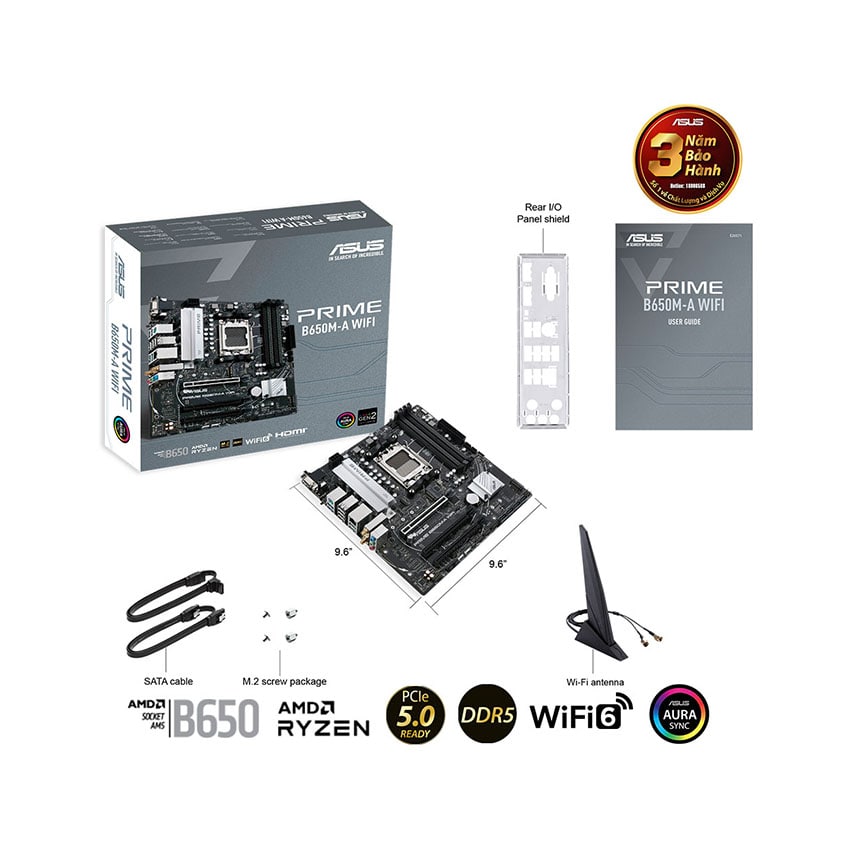 Mainboard Asus PRIME B650M-A WIFI-CSM DDR5 Mainboard Asus PRIME B650M-A WIFI-CSM DDR5