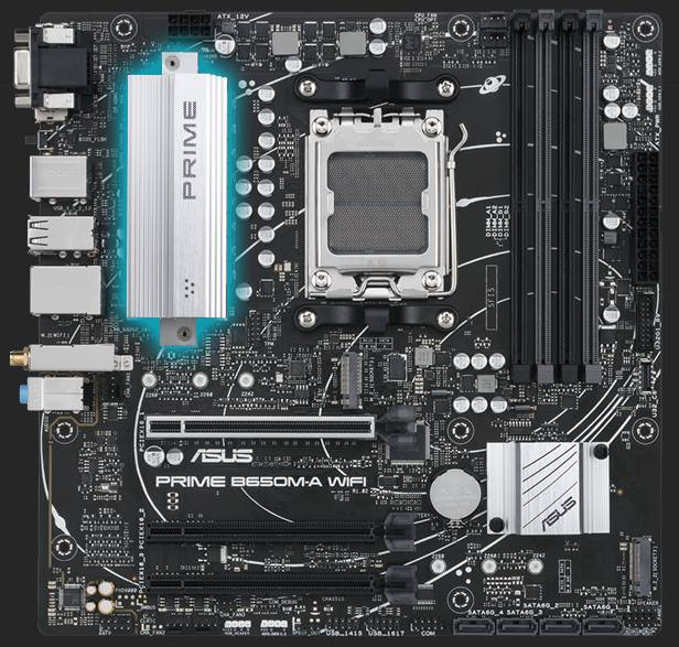 Mainboard Asus PRIME B650M-A WIFI-CSM DDR5 Mainboard Asus PRIME B650M-A WIFI-CSM DDR5