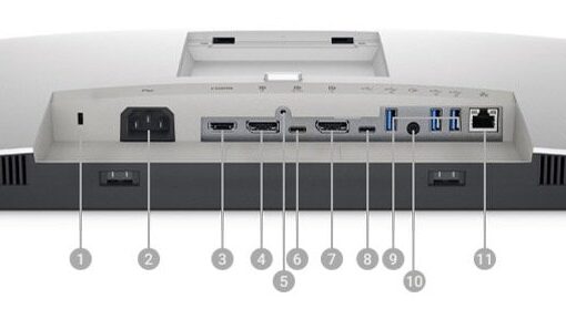 Màn Hình Dell Ultrasharp U2722DE (27.0 inch/ QHD/ IPS/ 60Hz/ 5ms/ USB TypeC/ Network RJ45) 11 Màn Hình Dell Ultrasharp U2722DE