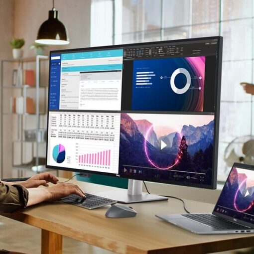 Màn Hình Dell Ultrasharp U2722DE (27.0 inch/ QHD/ IPS/ 60Hz/ 5ms/ USB TypeC/ Network RJ45) 9 Màn Hình Dell Ultrasharp U2722DE