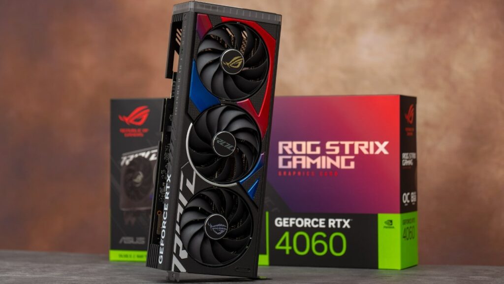 Card Màn Hình Asus ROG STRIX RTX 4060 OC 8GB GAMING Card Màn Hình Asus ROG STRIX RTX 4060 OC 8GB GAMING