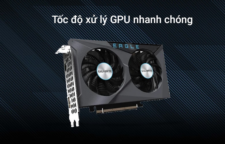 Card Màn Hình Gigabyte Radeon RX 6500 XT EAGLE 4G Card Màn Hình Gigabyte Radeon RX 6500 XT EAGLE 4G