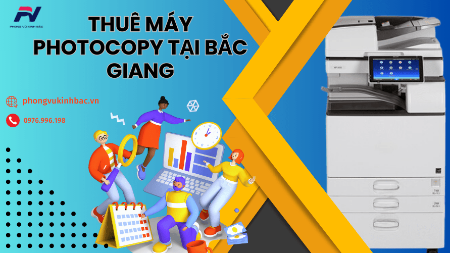 Cho Thuê Máy Photocopy Tại Bắc Giang