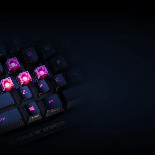 Bàn phím cơ Asus ROG Strix Scope RX 9 Bàn phím cơ Asus ROG Strix Scope RX Optical Red switch