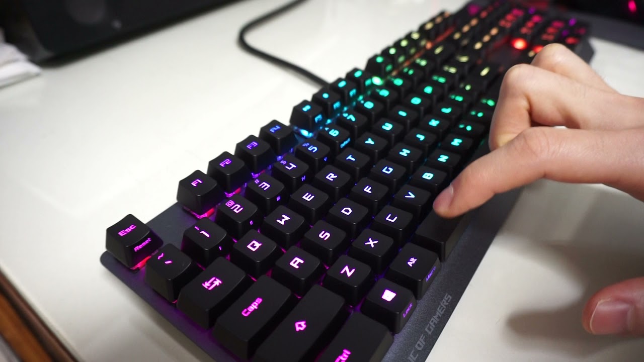 Bàn phím cơ Asus ROG Strix Scope RX Bàn phím cơ Asus ROG Strix Scope RX