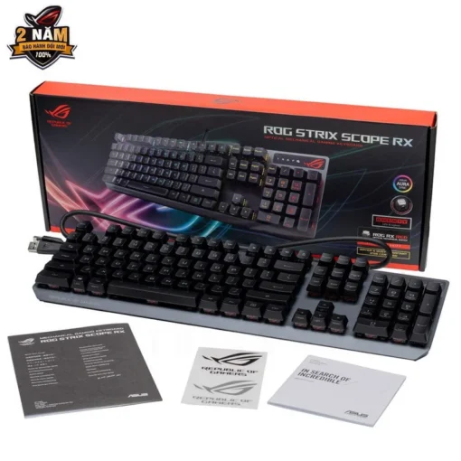 Bàn phím cơ Asus ROG Strix Scope RX Optical Red switch
