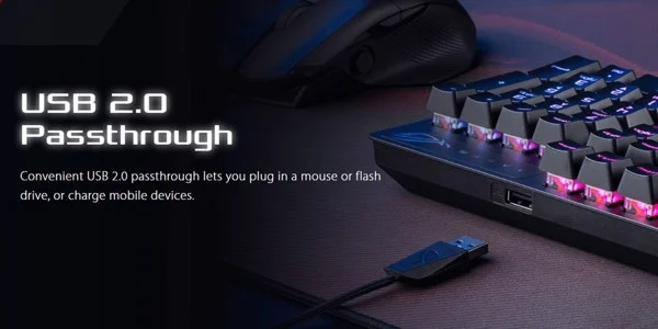 Bàn phím cơ Asus ROG Strix Scope RX Bàn phím cơ Asus ROG Strix Scope RX