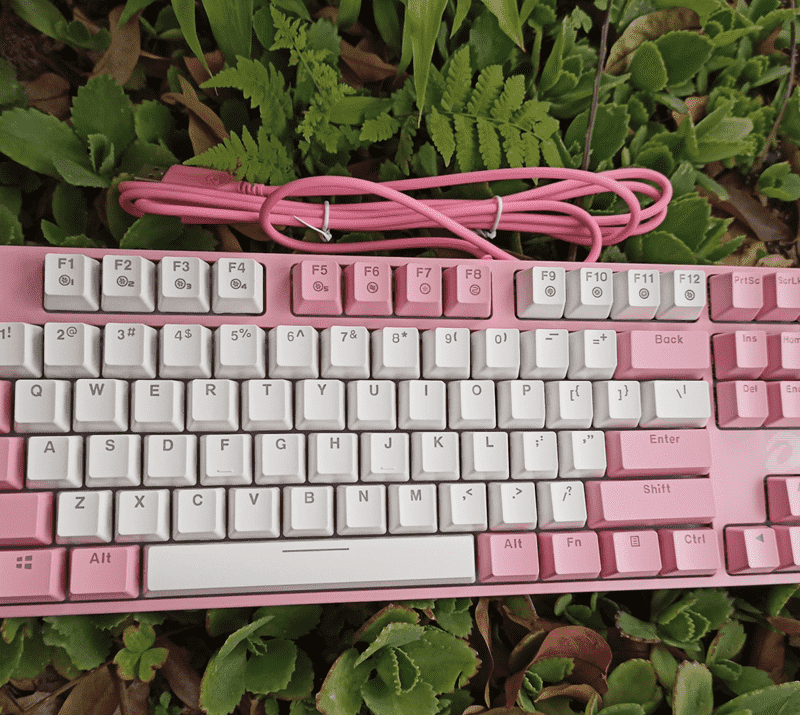 Bàn phím cơ DareU EK87 Pink White Blue Switch Bàn phím cơ DareU EK87 Pink White Blue Switch