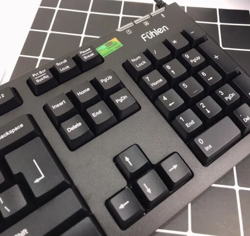 Bàn phím Keyboard Fuhlen L411 USB Black