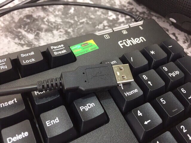 Bàn phím Keyboard Fuhlen L411 USB Black Bàn phím Keyboard Fuhlen L411 USB Black