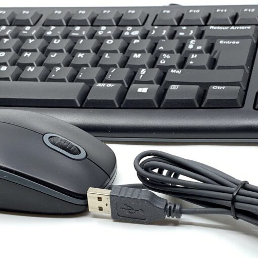 Bộ Bàn Phím Chuột Logitech MK120 USB/ Black