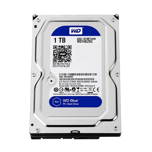 Ổ cứng WD Blue 1TB 64MB Cache (WD10EZEX) Ổ cứng WD Blue 1TB 64MB Cache (WD10EZEX)