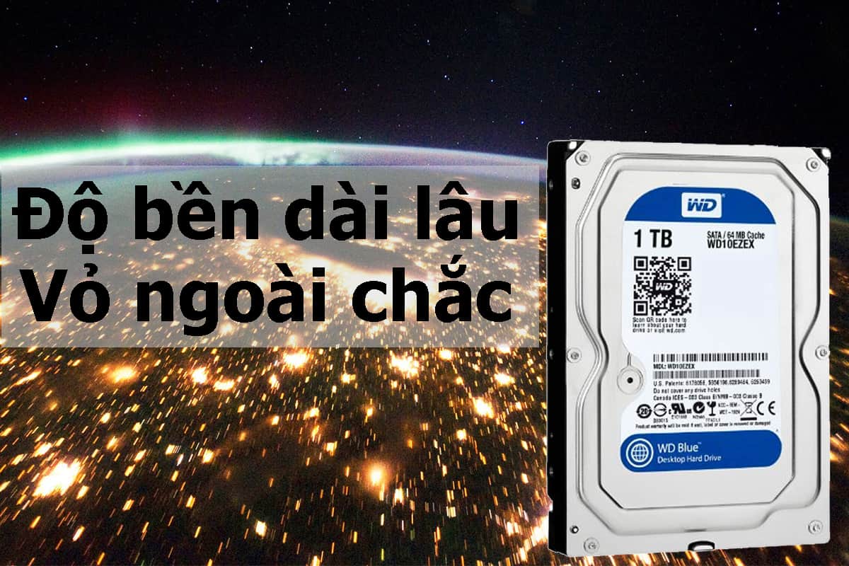 Ổ cứng WD Caviar Blue 1TB 64MB Cache Ổ cứng WD Caviar Blue 1TB 64MB Cache