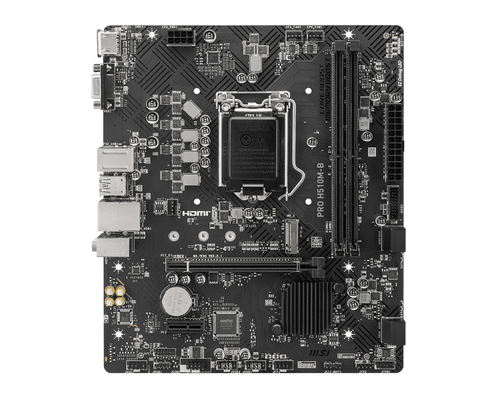 Mainboard MSI PRO H510M-B Mainboard MSI PRO H510M-B