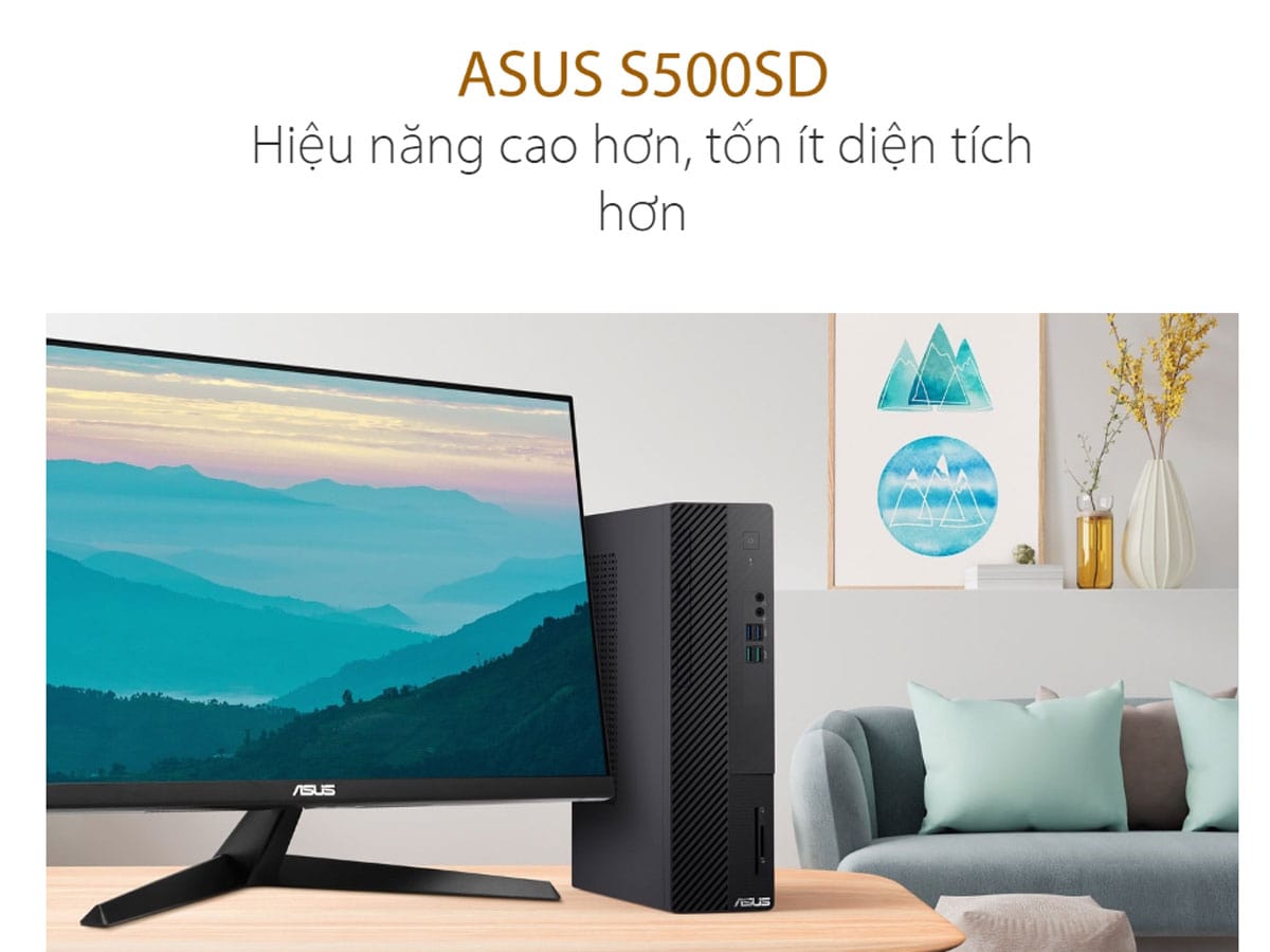 Máy tính để bàn đồng bộ Asus S500SD-312100037W