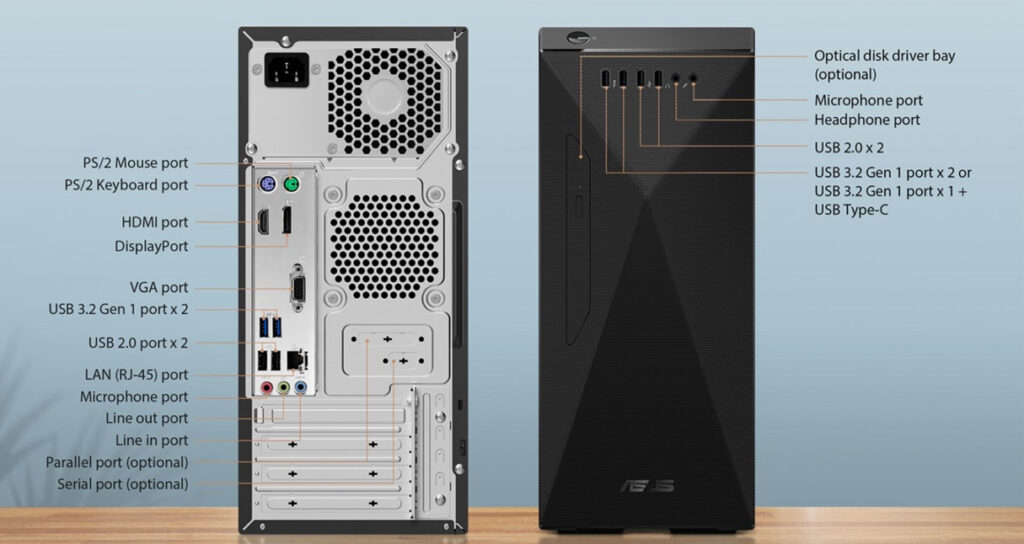 Máy tính để bàn đồng bộ Asus S501MD-312100044W Máy tính để bàn đồng bộ Asus S501MD-312100044W