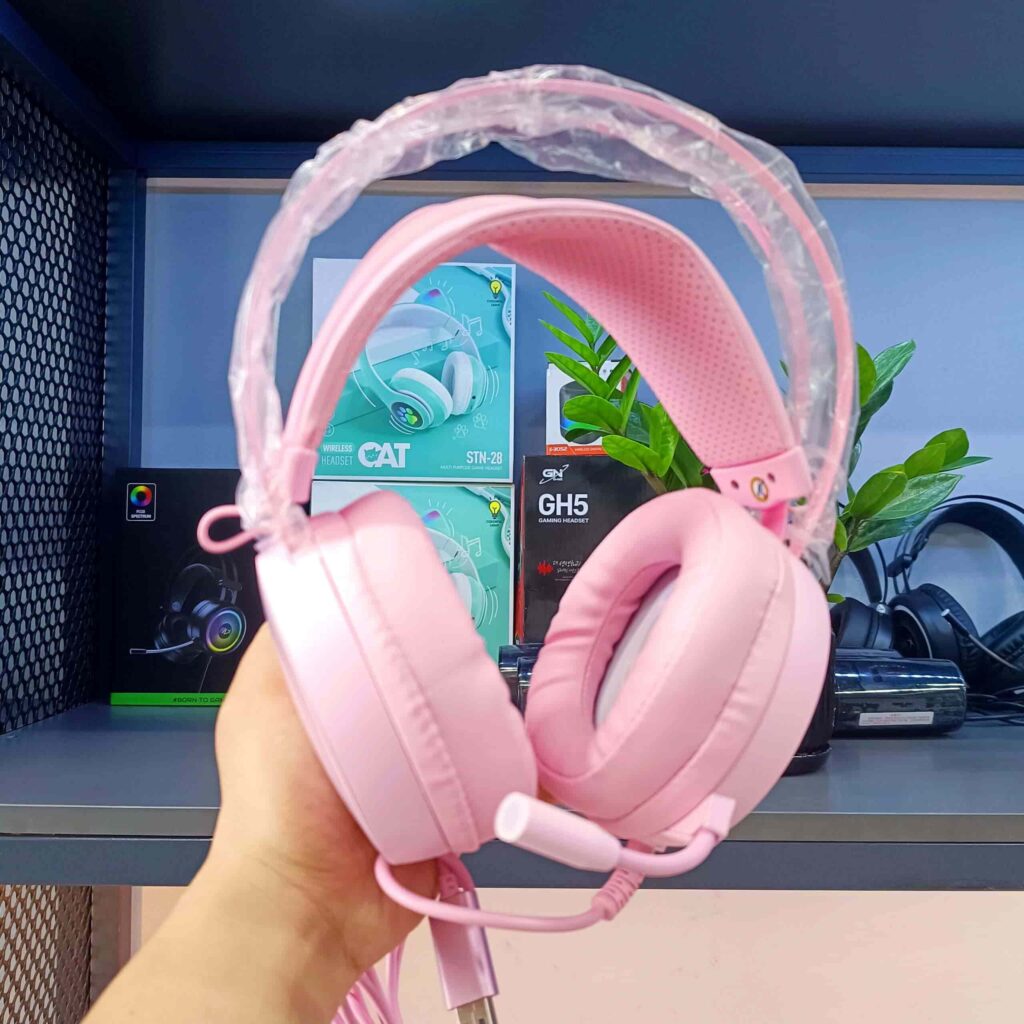 Tai Nghe Gnet G09 (Hồng) Tai Nghe Gnet G09 (Hồng)