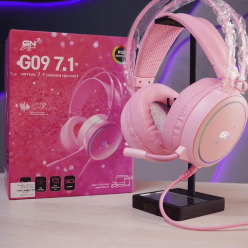 Tai Nghe Gnet G09 (Hồng)