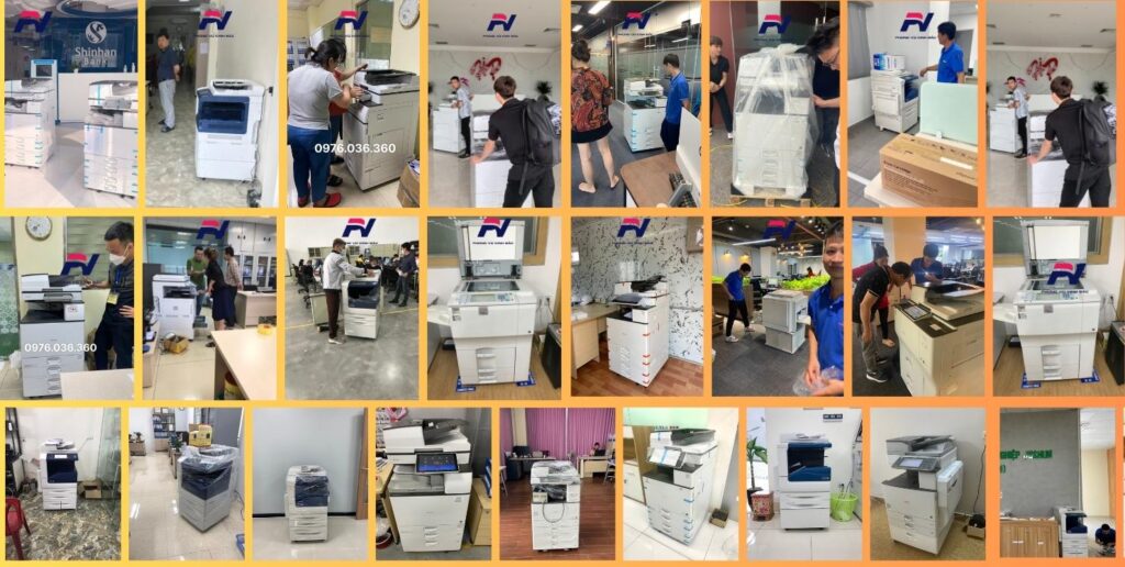Cho Thuê Máy Photocopy Tại Hà Nội Uy Tín Chất Lượng 16 BÀN GIAO MÁY PHOTOCOPY