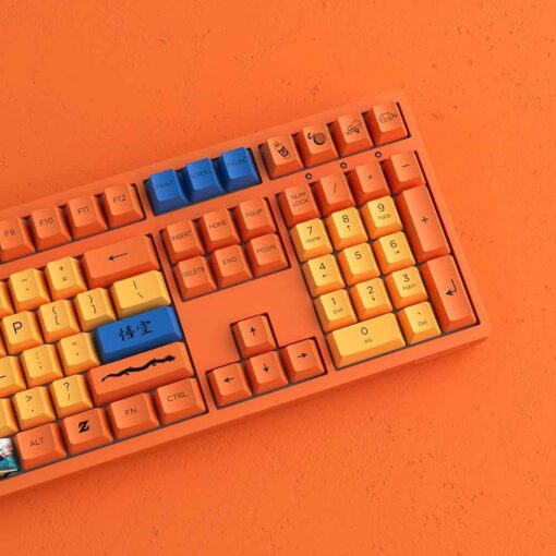 Bàn phím cơ AKKO 3108 RF Dragon Ball Z – Goku Akko V3 Cream Yellow switch