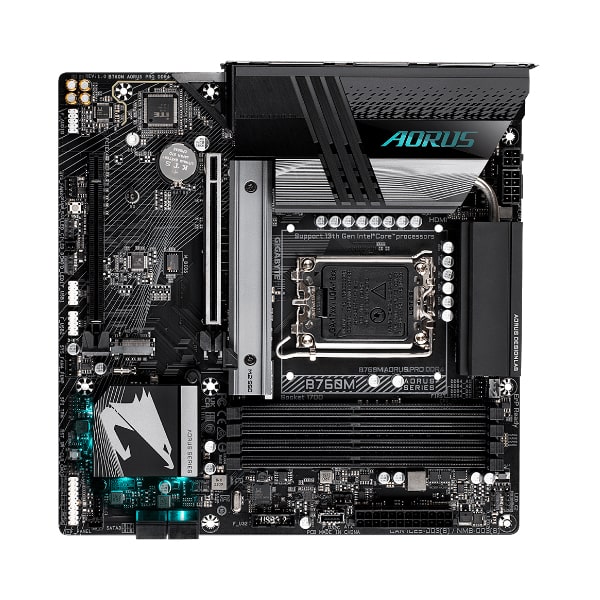 Mainboard Gigabyte B760M AORUS PRO DDR4 (Intel B760/ M-ATX/ 4 khe)