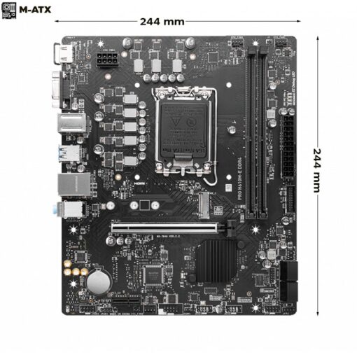 Mainboard MSI Pro H610M-E DDR4