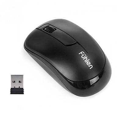 Chuột không dây Fuhlen A09 (USB/đen)
