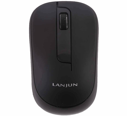 Chuột Lanjun wireless WM1123 Black ( Không dây)