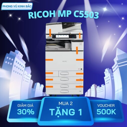 máy photocopy ricoh mp c5503