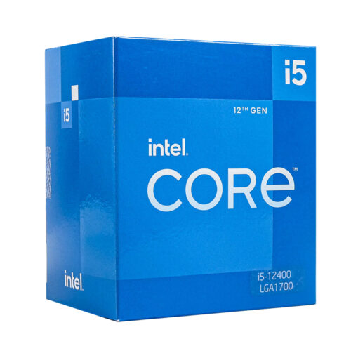 CPU Intel Core i5 12400 (Intel LGA1700 - 6 Core - 12 Thread - Base 2.5Ghz - Turbo 4.4Ghz - Cache 18MB) box