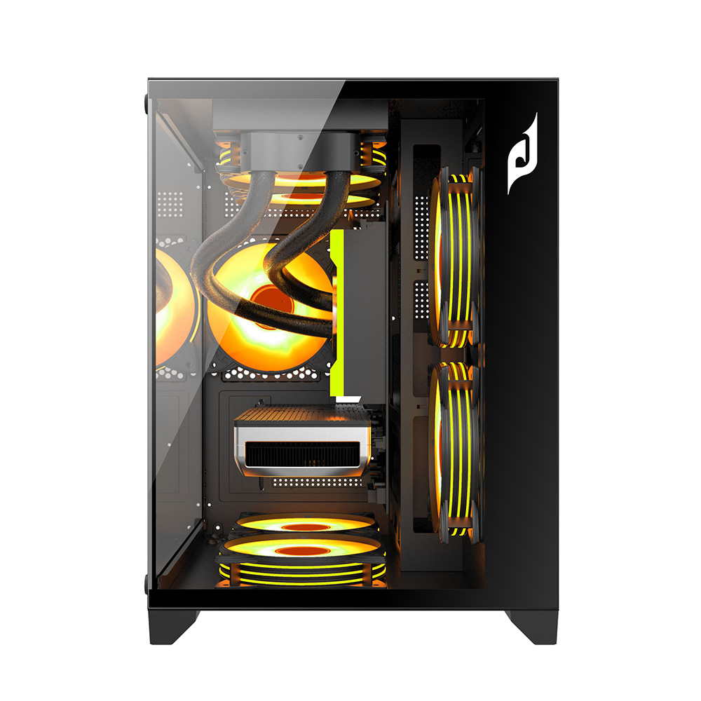 Vỏ Case Edra ECS1503 Black ( Matx, Case Bể Cá)