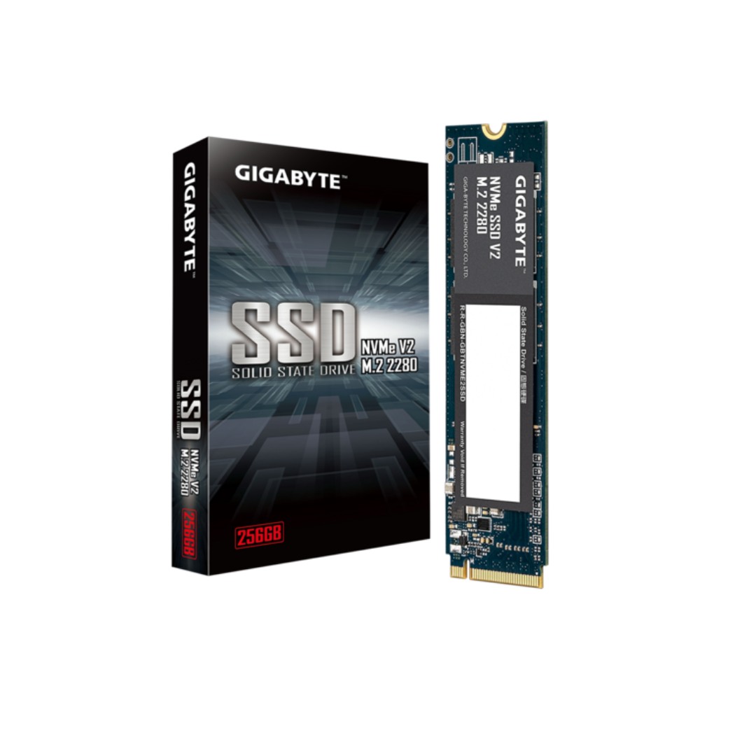 Ổ cứng SSD GIGABYTE 256GB M.2 2280 PCIe Gen 3x4 - G3NVMEV2256G