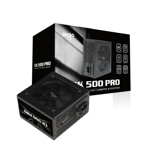 Nguồn máy tính AIGO CK500 Pro 500w 80+