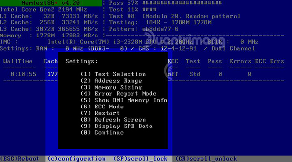Nguyên nhân và cách sửa lỗi RAM bị lỗi (Blue Screen) 3 Nguyên nhân và cách sửa lỗi RAM bị lỗi (Blue Screen)
