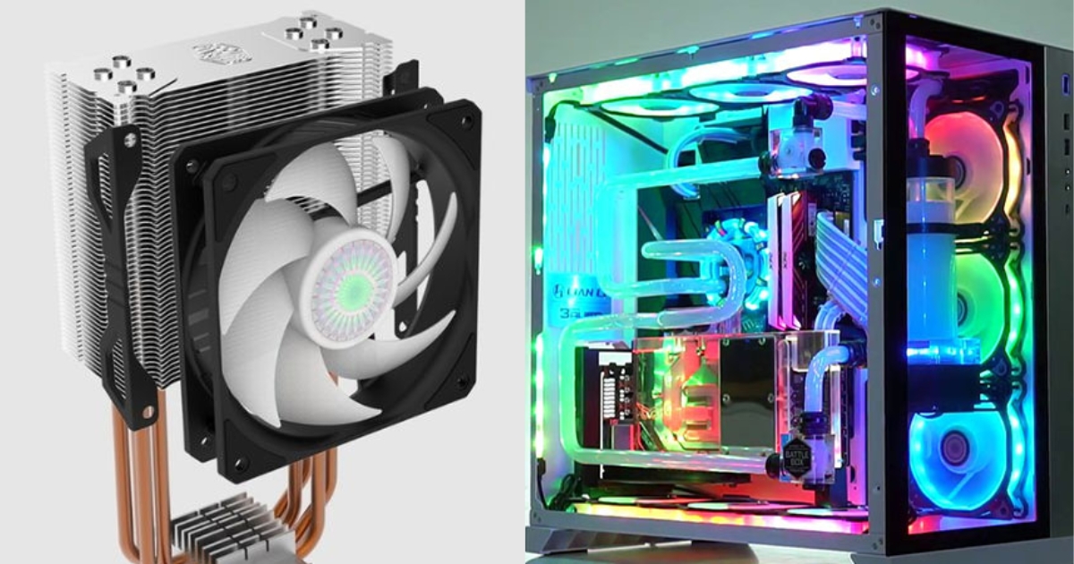 So sánh tản nhiệt Air Cooler vs Liquid Cooler cho CPU mạnh 2 So sánh tản nhiệt Air Cooler vs Liquid Cooler cho CPU mạnh